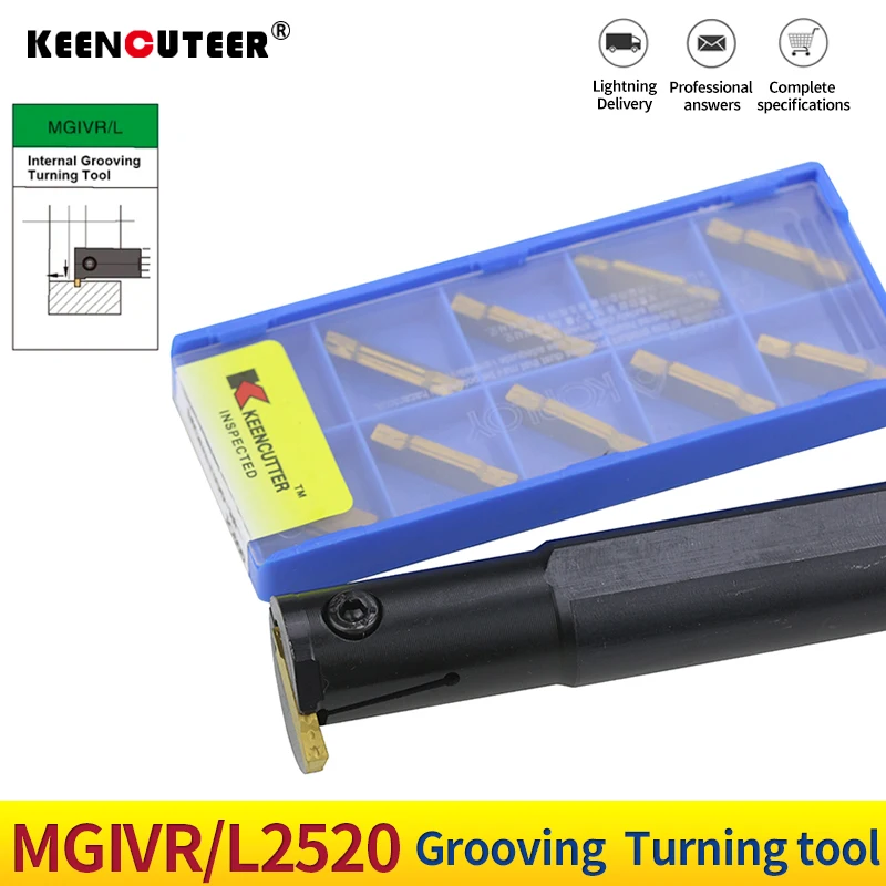 3/4" Internal Grooving Tool MGIVR2520-2 Boring Bar