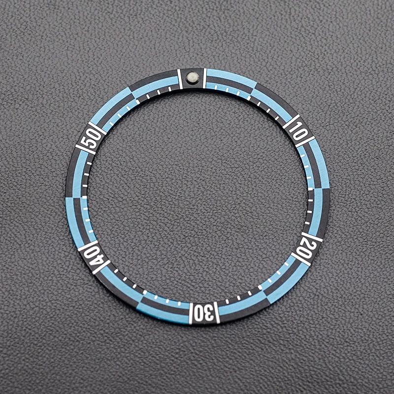Premium 38x31.5 mm Aluminum Watch Bezel Insert with Sticker Gift