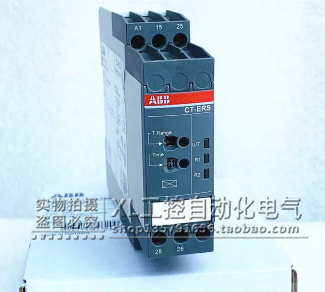 

Original ABB Time Relay CT Series CT-ERS 300-440V 1SVR430101R2100 Spot.