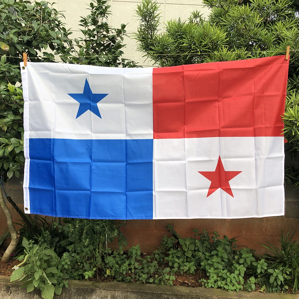 Z-One Bandiera 3X5 Ft Panama Flag 90*150Cm Poliestere Hanging Bandera Flying Soccer Flag Per La Decorazione Domestica Dell'Interno All'Aperto