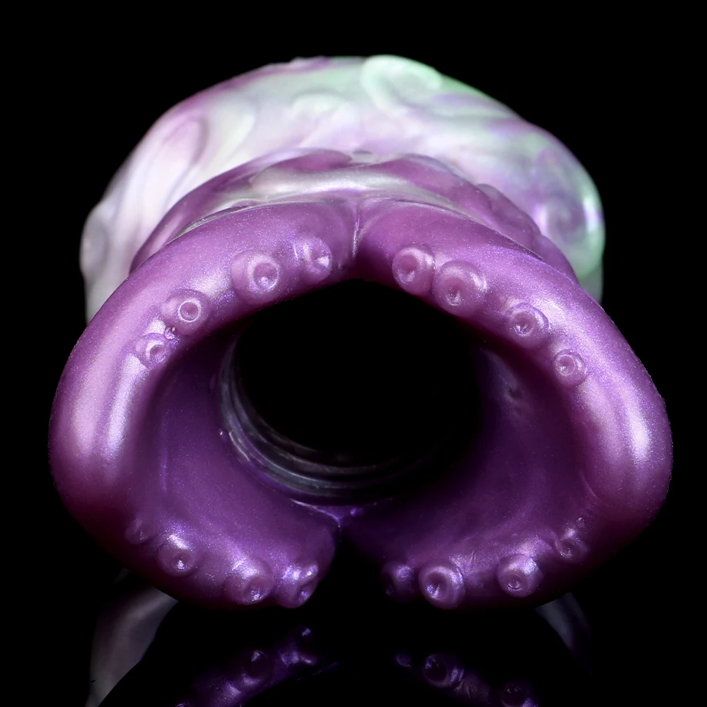 GEEBA Fantasy Silicone Anal Plug Ass Tunnel Butt Expansion Speculum Anus Dilator Anal Adult Penis Trainer Erotic Sex Toys
