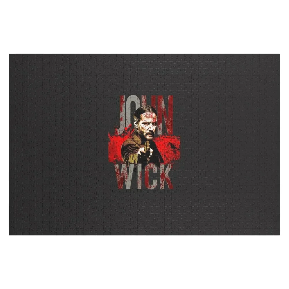 John Wick Jigsaw Puzzle Custom Wood Personalized Toys Puzzle