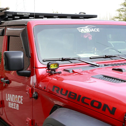 

Jeep Wrangler A-Pillar Light Mounting Brackets