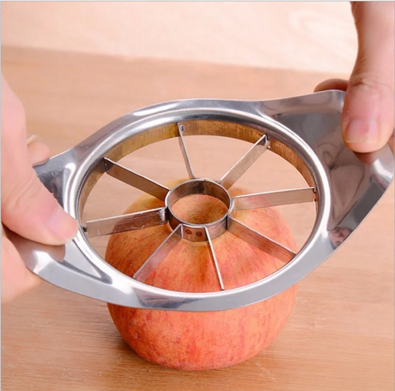 Apple Cutter Kitchen Gadgets Stainless Steel Slicer Vegetable Fruit Tools Kitchen Accessories Easy Cut Slicer
