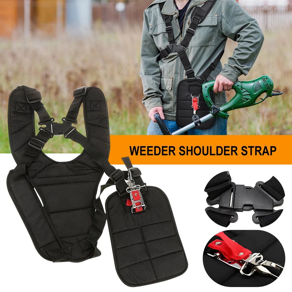 Trimmer Shoulder Strap Padded Double Shoulder Harness Adjustable