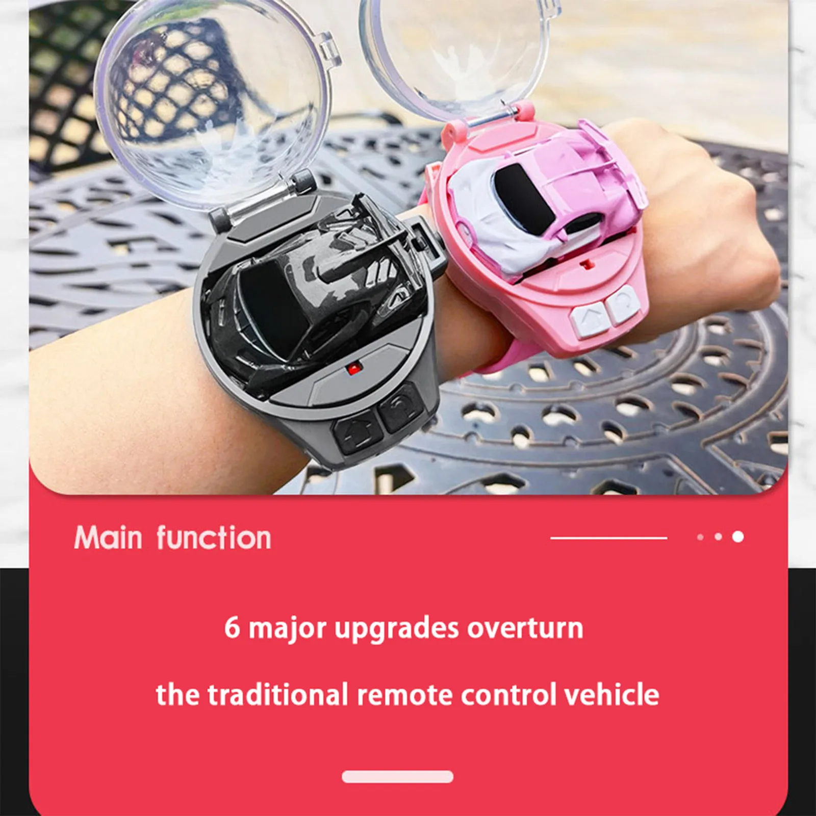 New Mini Watches Rc Car 2.4G Watch Remote Control Vehicle Cute Truck Infrared Sensing Rc Cars Toys For Baby Small Children Gift 3 New Mini Watches Rc Car 2.4G Watch Remote Control Vehicle Cute Truck Infrared Sensing Rc Cars Toys For Baby Small Children Gift 3