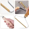 Portable Manual Hair Removal Agent Carpet Wool Coat Clothes Shaver Brush Tool Coat Double Sided Hair Removal Ball Knitting Tool 4