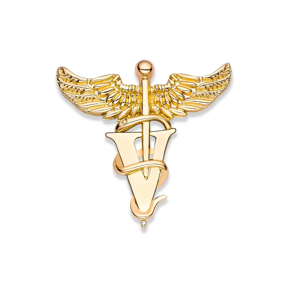 Großhandel Medizinisches Personal-Emblem-Pin: Schlangenförmiges Legierungs-Abzeichen für Krankenschwestern, Ärzte und Medizinstudenten – Ideales Geschenk – Detail 13