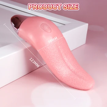 Cute Pig Tongue Lick Vibrators For Women Anal Clitoris Nipple Massager Sex Toys Female Masturbator Mini Machine USB Sextoys Shop 6