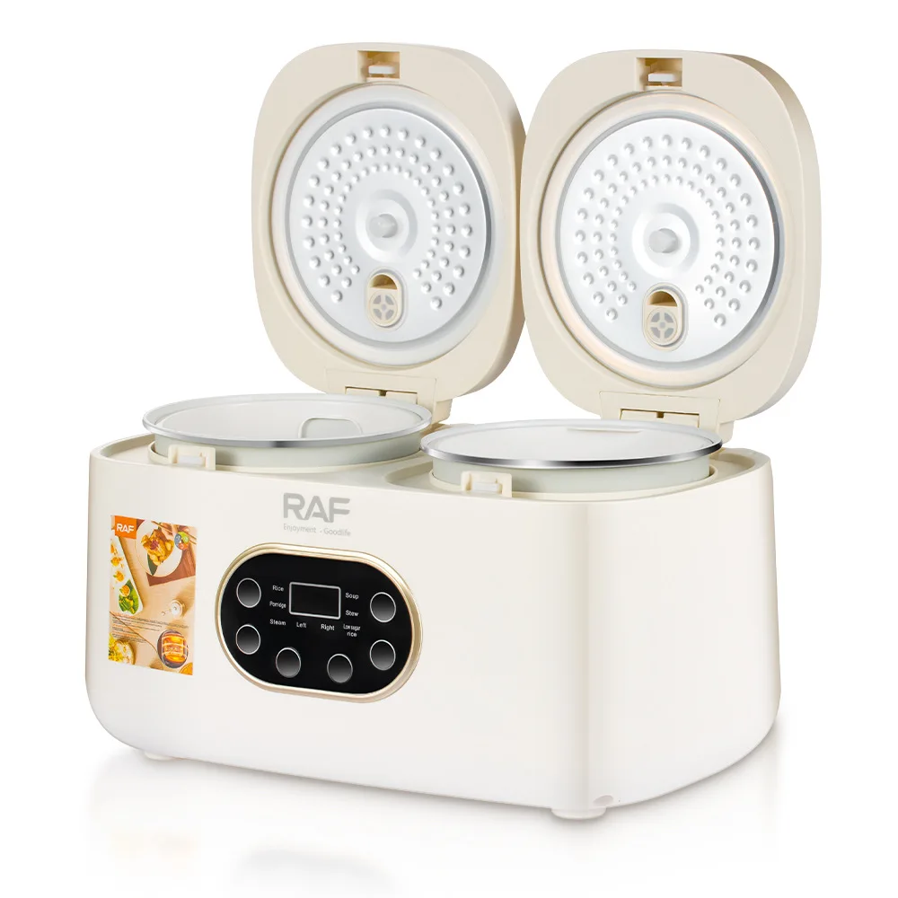 Double Pot Rice Cooker Multifunctional Smart Electric Hot Pot Suitable for Hot pot Cooking Porridge Rice and Soup 2