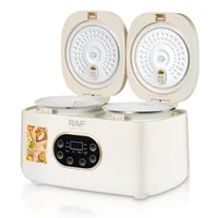 Double Pot Rice Cooker Multifunctional Smart Electric Hot Pot Suitable for Hot pot Cooking Porridge Rice and Soup 2