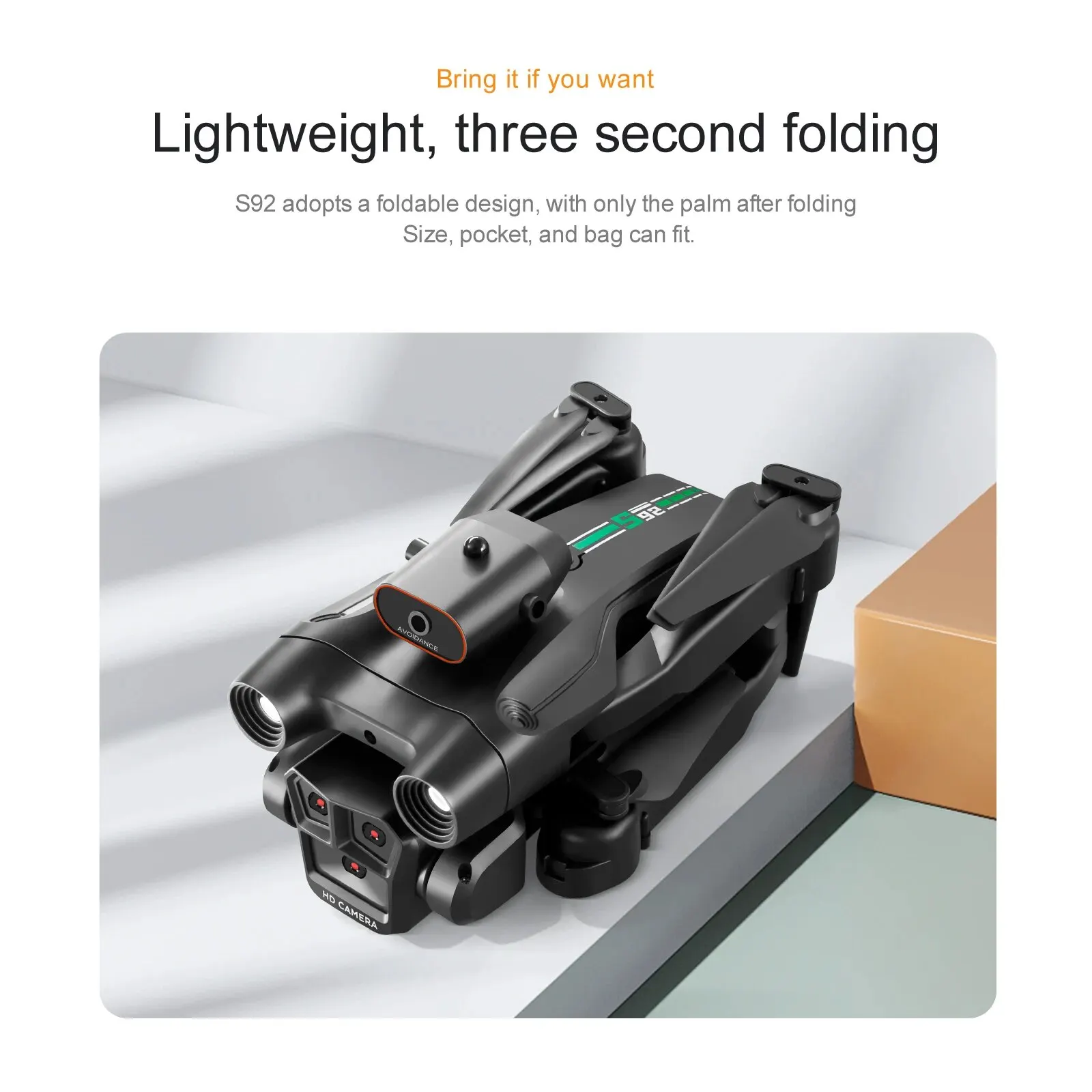 Mini Foldable Drone With Camera