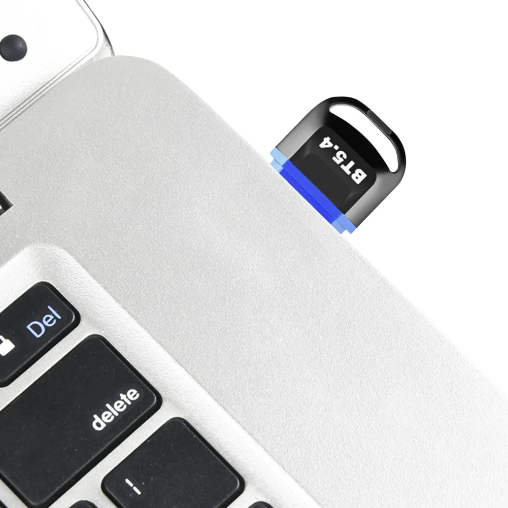 USB 블루투스 어댑터 5.4 PC용 BT 송신기 및 수신기 Windows 11/10/8.1 무선 스피커용 BT 어댑터 플러그 앤 플레이