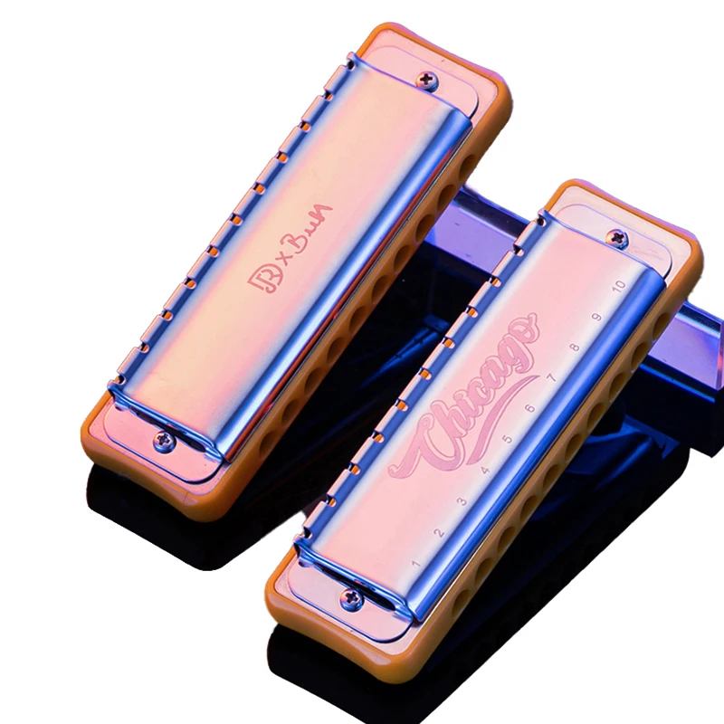 Blues Harmonica 7 Gaten Een-Key Beginner Diatonisc... – Vicedeal