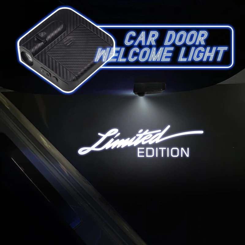 Universal Led Limited Edition Hd Logo Wireless Car Door Welcome Lamp Light Projector Light Per Ford Opel Jeep Fiat Skoda Jaguar