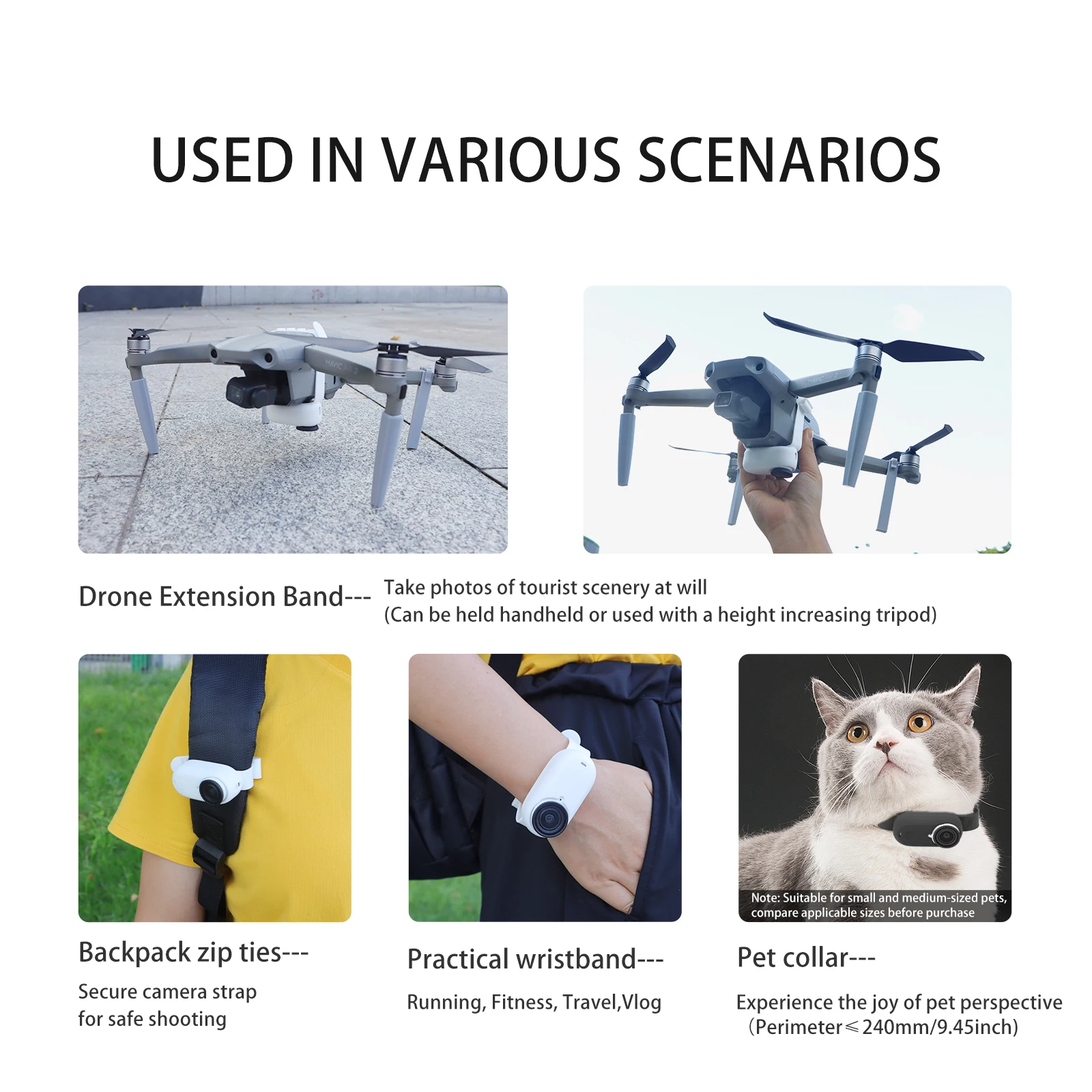 Description Picture 5 of itemHand Wrist Band Strap For Insta360 GO3S/GO3 Sports Camera Mount Adjustable Wristband For Insta360 Go3/GO3S Camera Accessories