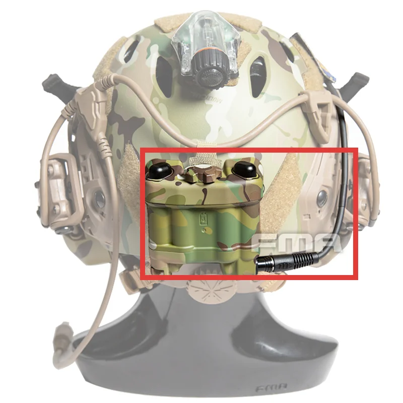 Fma Outdoor Products Fma Pvs-31 Custodia Per Batteria Con Funzione Multicolore Bk De Fg Mc Aor1 Tb1401 Tb1401B