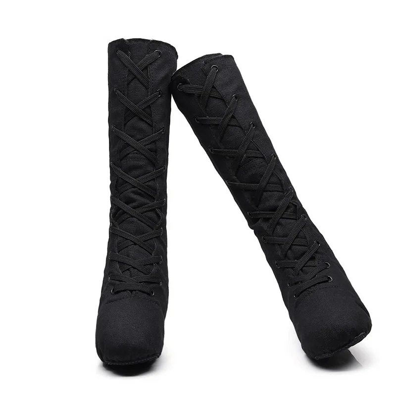 Dance Shoes Men Women Sports Dancing Sneakers Jazz Dance Shoes Canvas dance boots women Dancing short boots Girls/Boys Dance Shoes