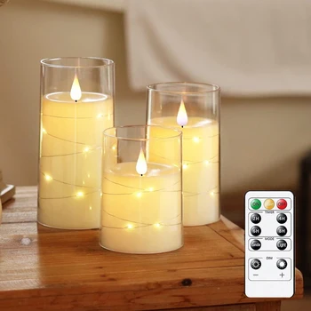 LED Star String Candles 1