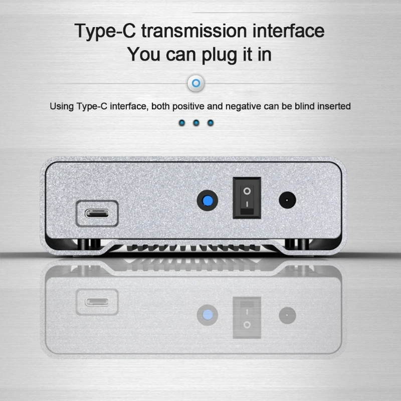 

F3KE Blueendless Usb3.0/Type-C 3,5-дюймовый корпус жесткого диска HDD для Cas