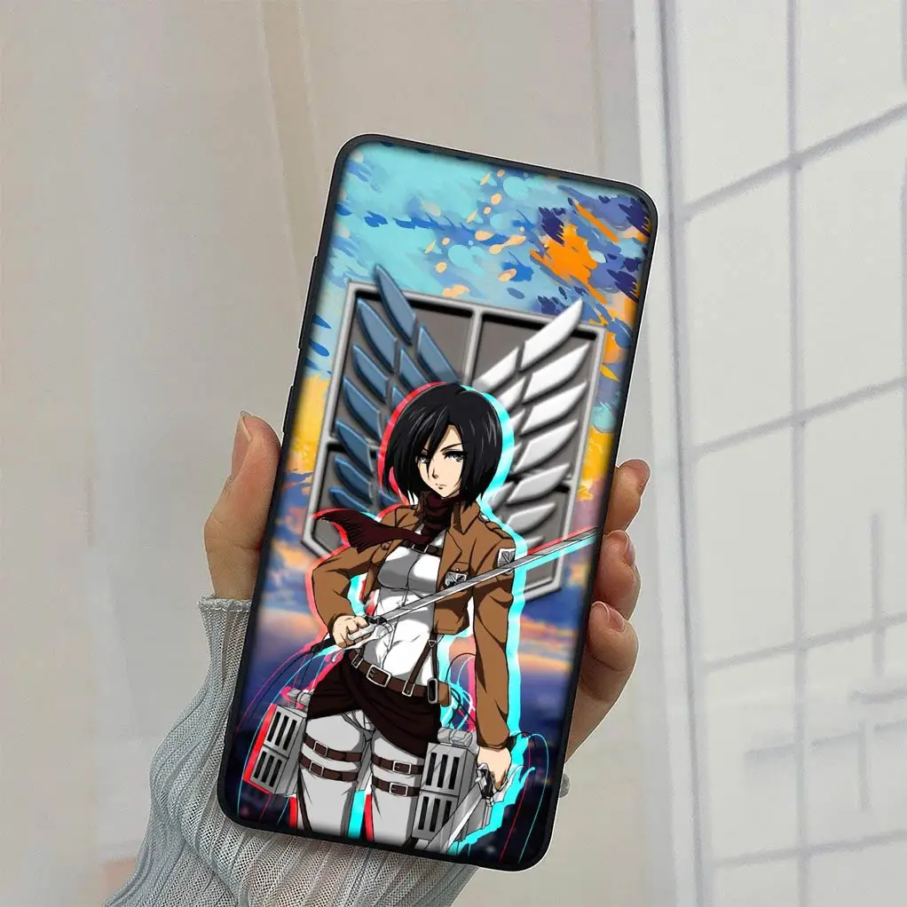 Levi & Eren Jaeger Attack on Titan Soft Phone Case Cover