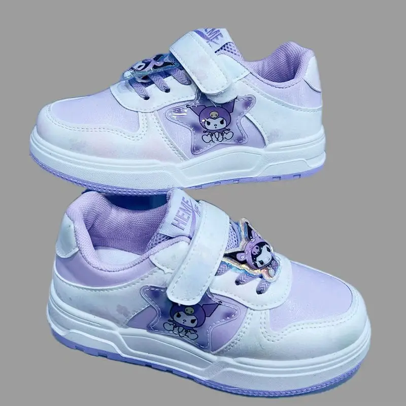 

Girly Heart Kawaii Kuromi Anime Sanrio Casual Shoes Cute Cartoon Ins Fashion Soft Sneakers Lovely Gifts Toys for Kids