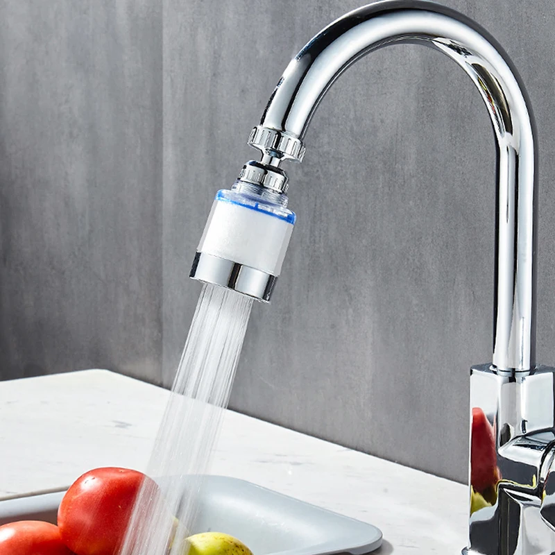 Kitchen Faucet Water Filter Sprinkler Anti Splash Water Purifier Heavy Metal Filtered Bath Filtration Purifier