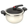 6.5L Household Micro Pressure Stew Pot Low Pressure Pot Induction Cooker Gas Universal Kitchen Soup Cookware 5