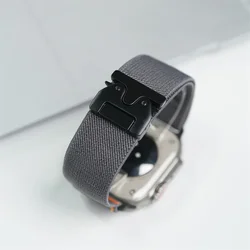 Parachute Style Watch Band Bracelet - 42 - 44 - 45 - 49 - S10 46mm (8 gray)