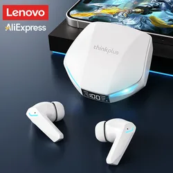 Premium Bluetooth 5.3 Wireless Sports Earphones - Low Latency In-Ear Gaming and Music Headset (GM2 Plus White)