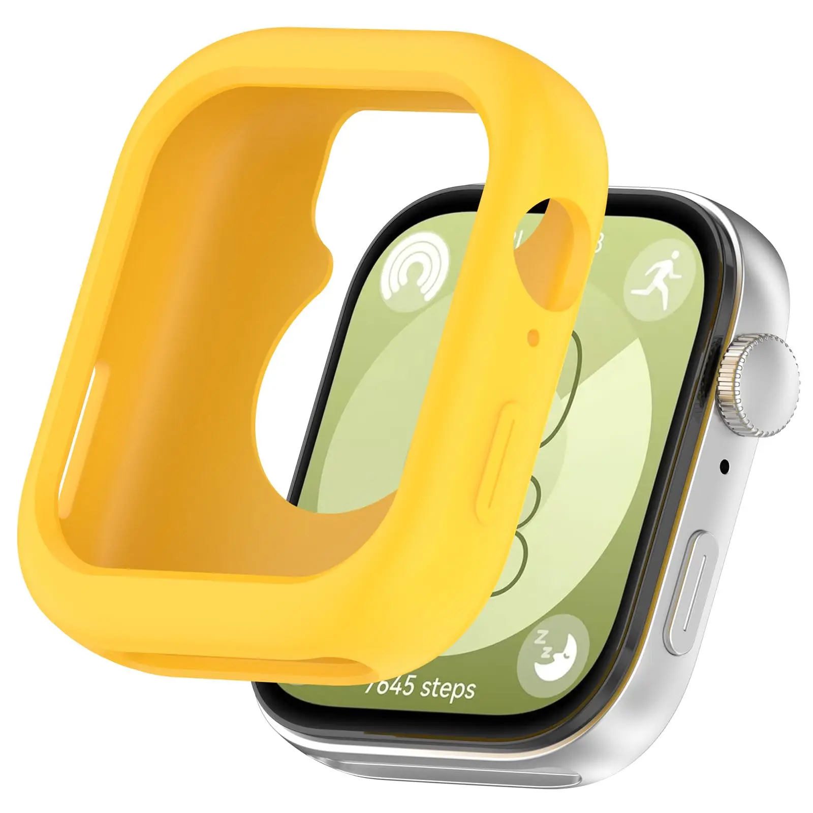 Soft Silicone Protective Case for Smartwatch - All-Around TPU Bumper Cover