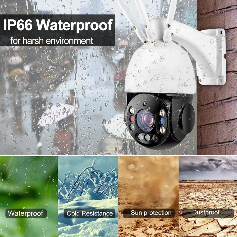 2026자동 모션 추적 IP 네트워크 20X 30X 광학 줌 PTZ 카메라 360 무선..