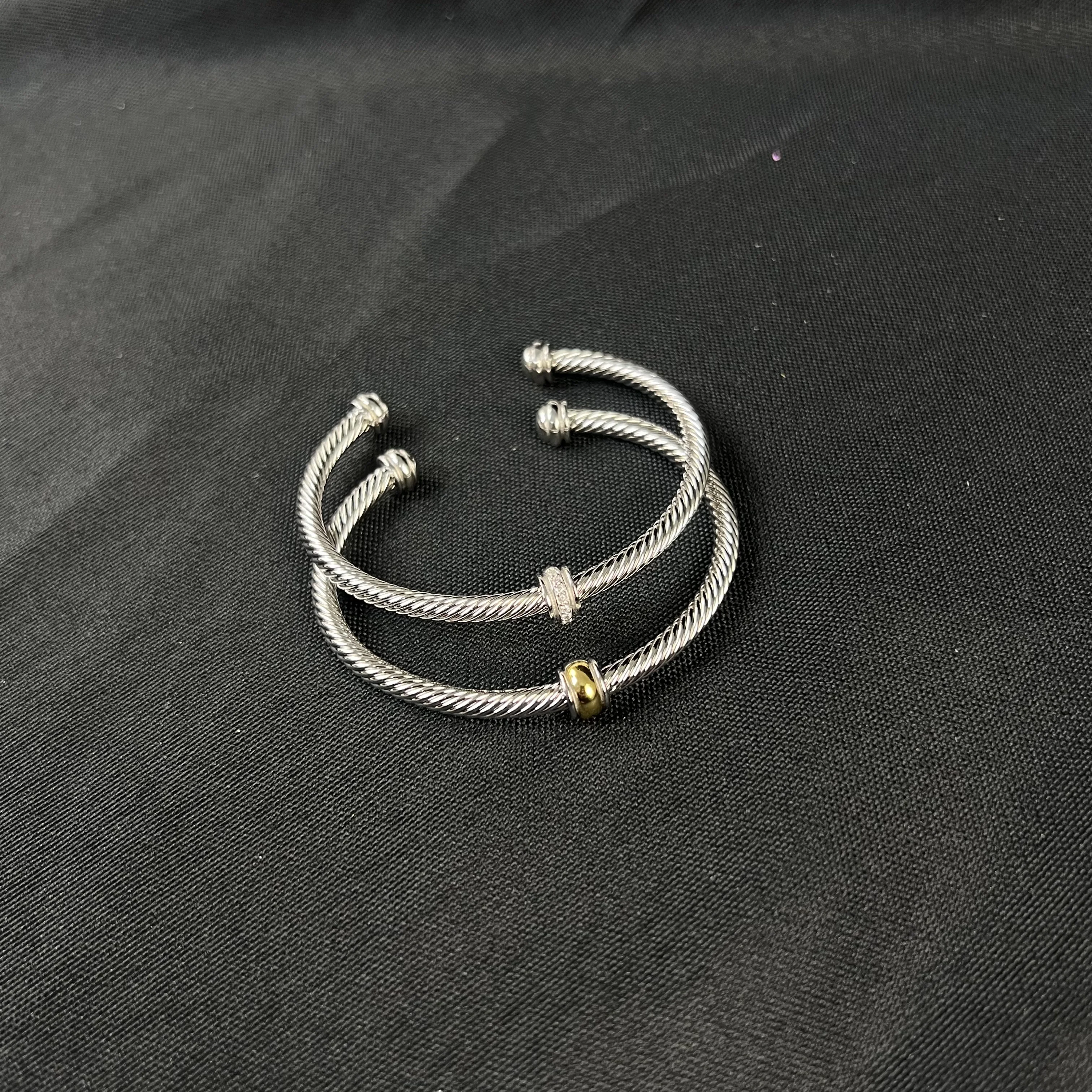 S925 الفضة الاسترليني الجديدة 4mm حبة واحدة مع سوا...