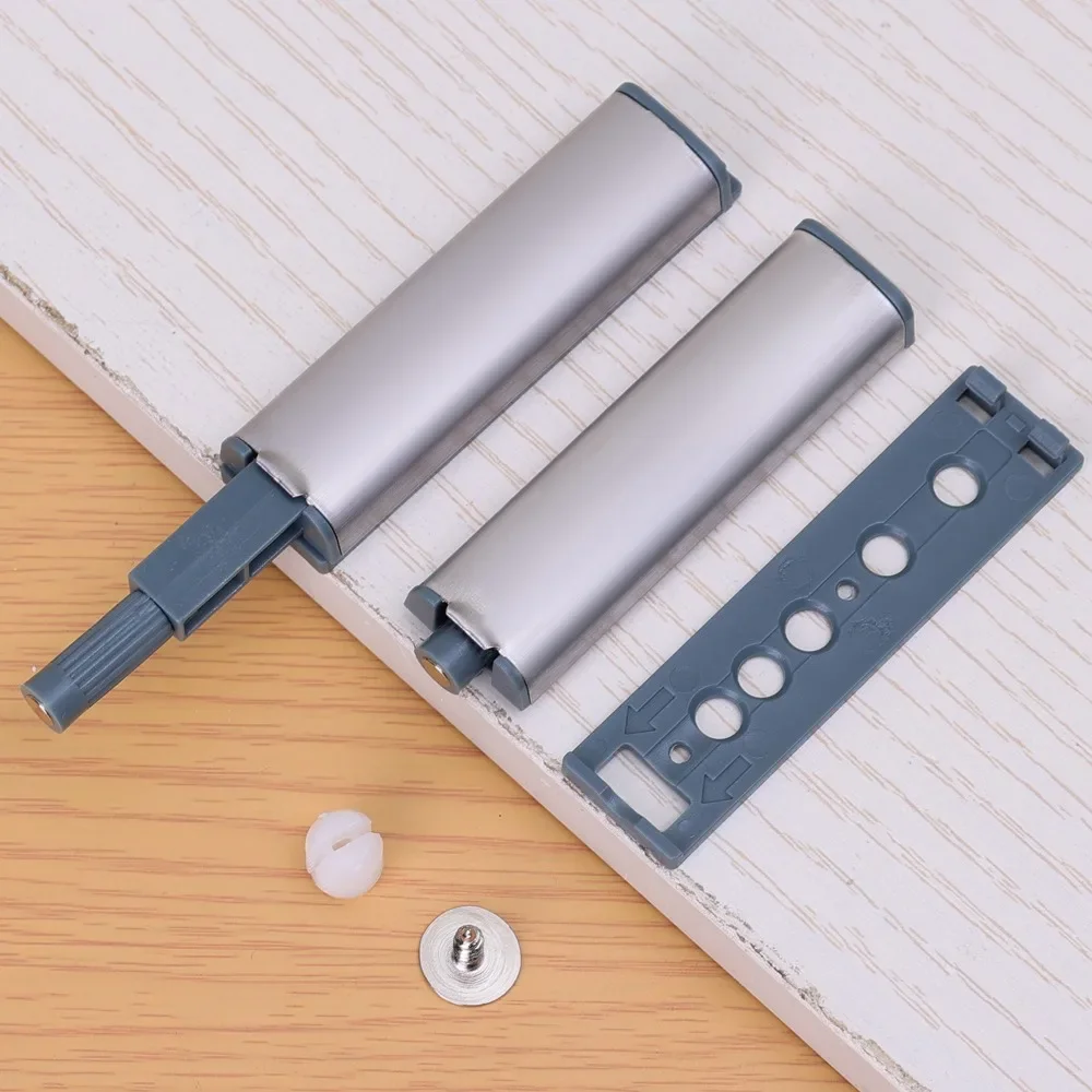 Cabinet Door Bouncer Magnetic Bouncer Catch Handle-free Touch Kitchen Door Catches Hardware Tools magnetic cabinet catches door catches