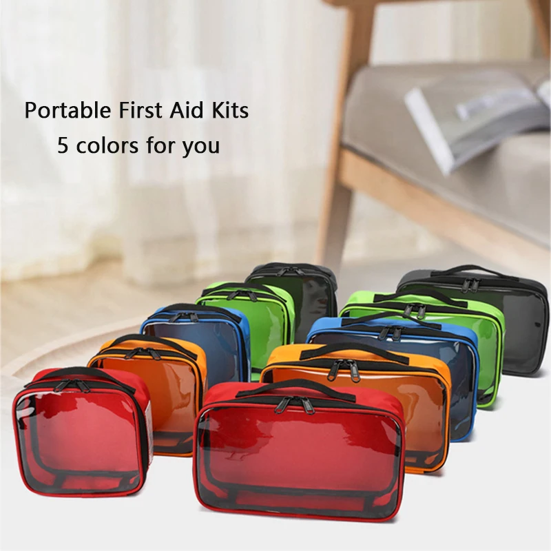 OutdoorFirstAidKitsPortableMedicalStorageBagLargeCapacity