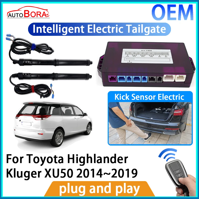 

AutoBora Intelligent Electric Tailgate Automatic Lifting Kit Remote Control Opener Trunk for Toyota Tarago Estima Previa XR50