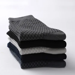 1/2 Pairs Men's Socks Business Short Male Female Colorful Striped Hip Hop Socks Comfortable Cotton Knit Warm Socks High Quality