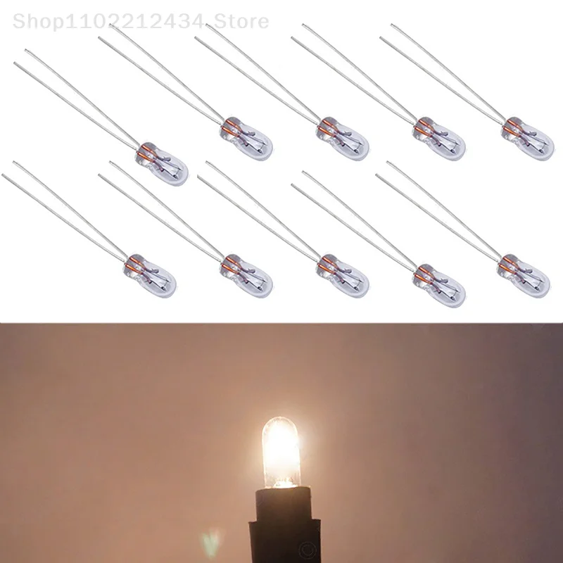 10 Pcs Luci Per Cruscotto Per Auto Lampada Per Strumenti Per Auto T3 Lampadine Per Cruscotto A Led 12 Volt Led Per Auto Lampadine Per Cruscotto