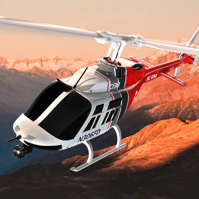 RC ERA C138 BELL 206 ジェットレンジャー 6軸ジャイロ安定化高度維持