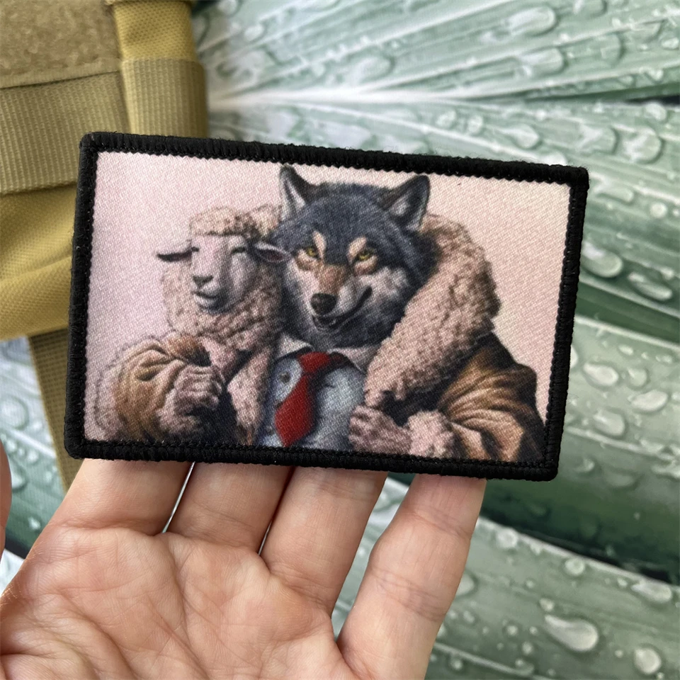 Ecusson Militaire Scratché Pour Sac à Dos, Airsoft Et Outdoor