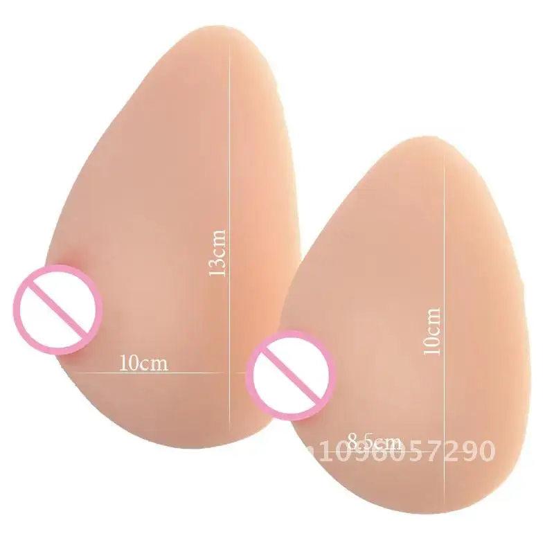 Inverted Prosthetic Breasts Nipple Breast Enhancement Male Crossdressing Silicone Boob Balls Simulation Adult Insertable Breasts