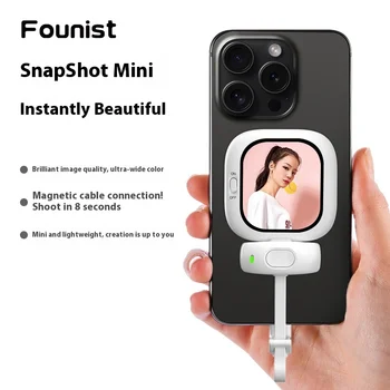 Founist Vlogmate Magnetic Selfie Monitor Bluetooth Remote Control Amoled Screen Portable For Iphone 5-12 13 14 15 16 Accessories 3