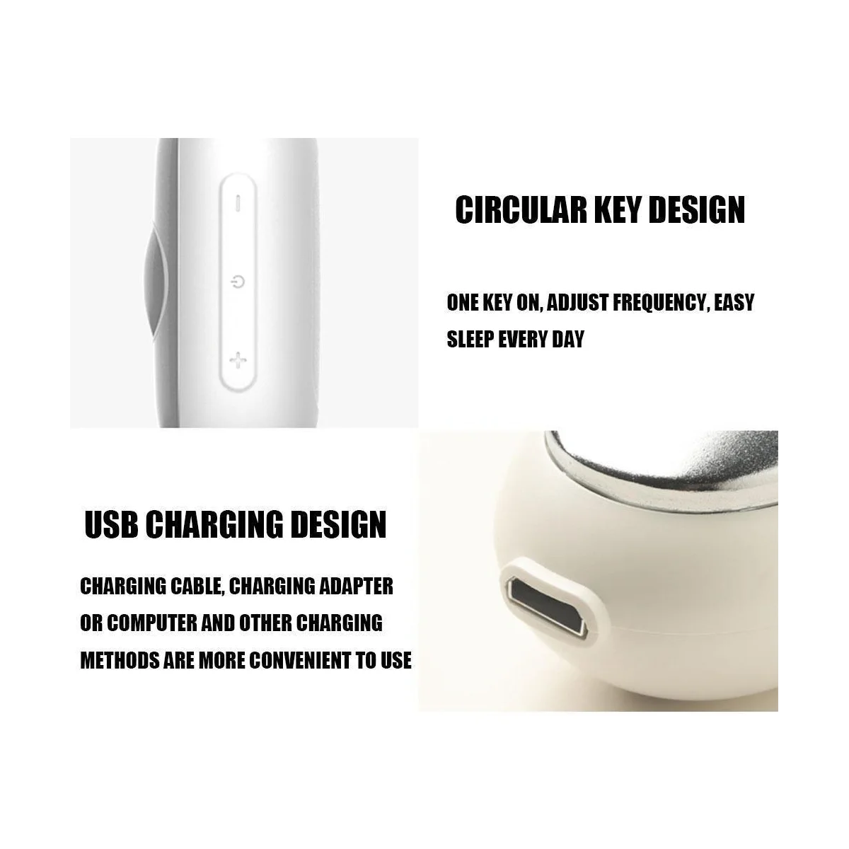 Intelligent Sleep Aid Handheld Micro-Current Sleep Device Anxiety Relief Deep Instrument Sleeper Insomnia Device-A