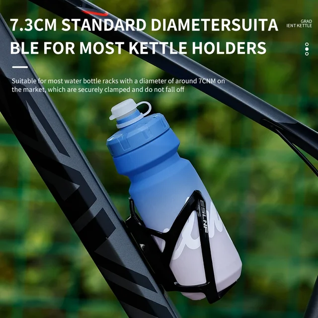 650ml Cycling Water Bottle Mountain Road Bicycle Squeeze Cup Outdoor Sports Portable Water Cup Cycling Equipment 4