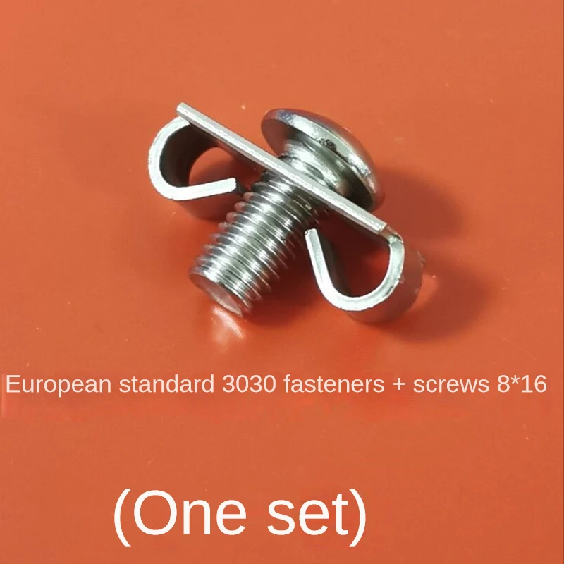 UE alumínio perfil conector elástico, Spring Fastener,