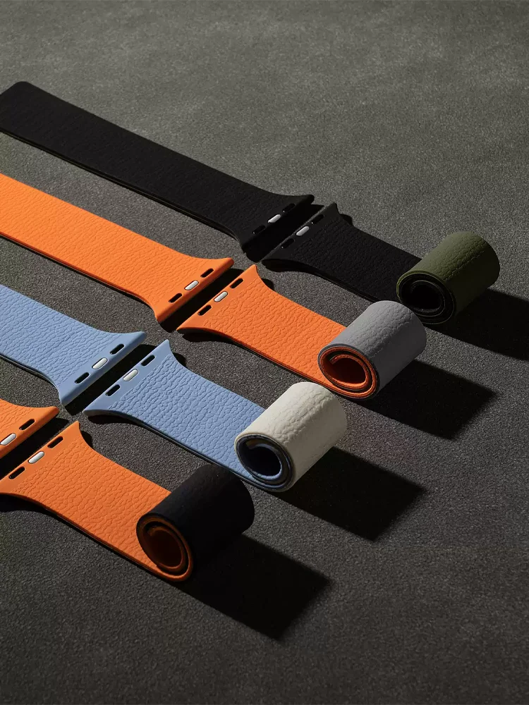 Magnetic Silicone Sport Strap for Apple Watch - 2025 Collection