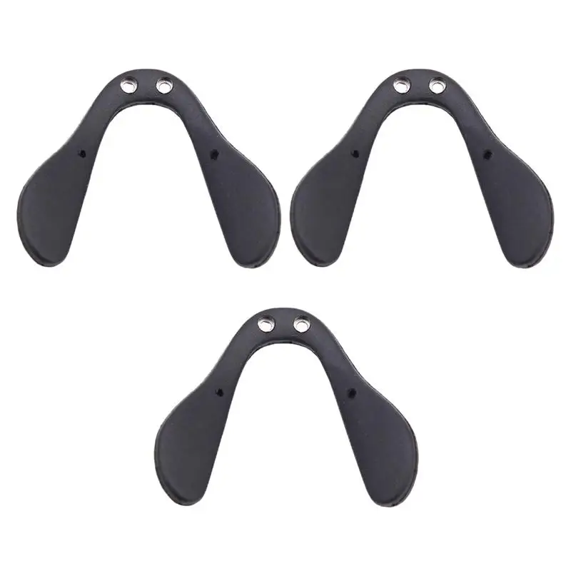 전문 사이클링 안경 코 패드, 코 지지대, 안경 피팅, 블랙, 3 개