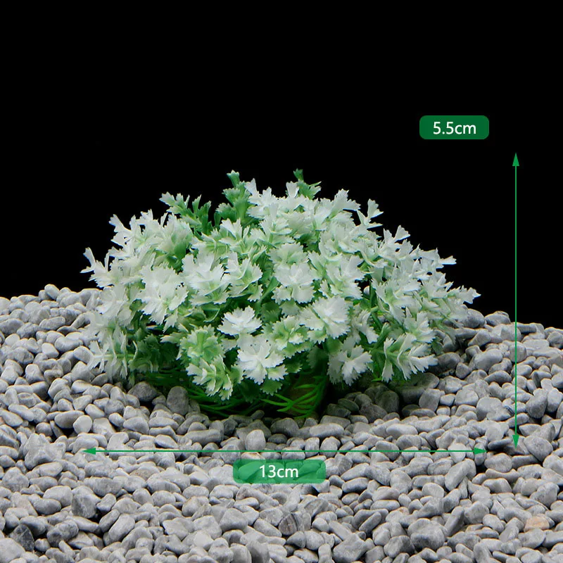 Artificial Aquarium Grass Decor - Underwater Decorative Landscape Plant Ornament