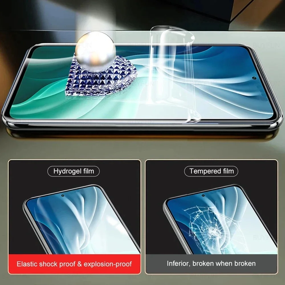 Premium Hydrogel Screen Protector Film - 3 Pack