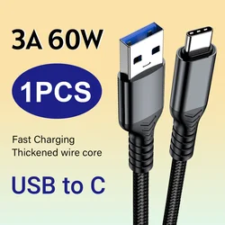 High - Speed Braided USB Type - C Charging & Data Cable - 5m (USB3.2 to C)